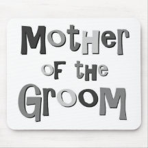 Mother of the Groom Grey Mousepads