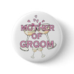 Mother of the Groom ID Buttons