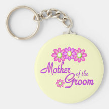 Mother of the Groom Key Chain
