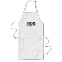 Mother of the Groom (MOG) Tulip Lettering Aprons