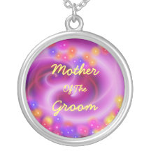 Mother Of The Groom Swirly Heart Necklace