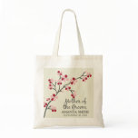 Mother of the Groom Wedding Party Gift Bag (red)