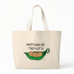 Mother of Triplets Pod Canvas Bag