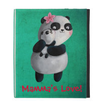 Mother Panda with Baby caseable cases