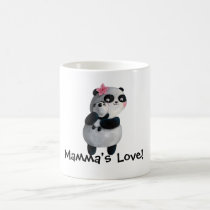 Mother Panda with Baby mugs