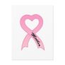 Mother Pink Ribbon Postcard