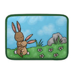 Mother Rabbit and Baby Bunny hug Sleeves For MacBook Air