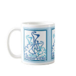 Mother’s Day Blue Calla Lily Bouquet Mug