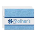 Mother’s Day Cheerful Blue Floral Invitation