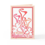 Mother’s Day Pink Calla Lily Bouquet Greeting Card