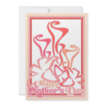 Mother’s Day Pink Calla Lily Bouquet Invitation