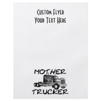MOTHER TRUCKER - BLACK & WHITE