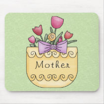 Mother - Tulips - Customizable Gifts, Tees Mouse Pads