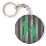 Mother With Daughter Key Chain