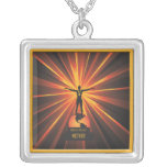 Mother Worlds Greatest Golden Trophy Necklace