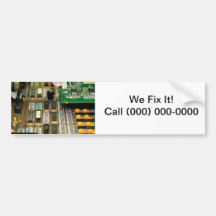 Motherboard Bumper Sticker