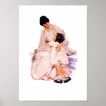 "Motherhood"  by Jessie Willcox Smith Poster