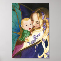 Motherhood Fairy Print