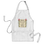 Mothers are a Rose in the Garden of Life Aprons