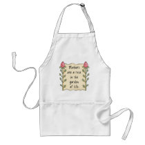 Mothers are a Rose in the Garden of Life Aprons
