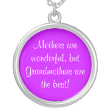 Mothers are wonderful, custom necklace