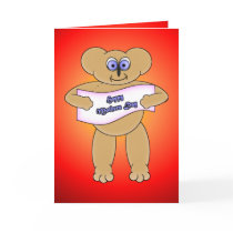 Mothers Day Bear Greeting Cards