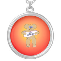 Mothers Day Bear Necklace
