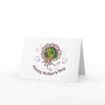 Mother's Day bouquet Greeting Cards