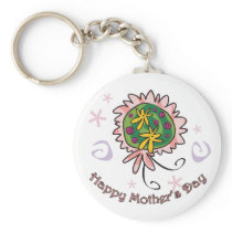 Mother's Day bouquet Key Chains