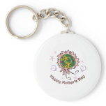 Mother's Day bouquet keychains