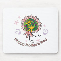 Mother's Day bouquet Mouse Mat