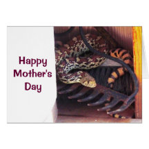 Mother's Day - Bull Snake Card