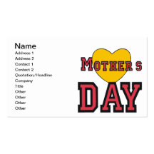 Mothers Day Business Card Templates