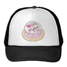 Mothers Day Cake Mesh Hats