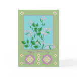 Mother's Day Card Country Flowers Frame