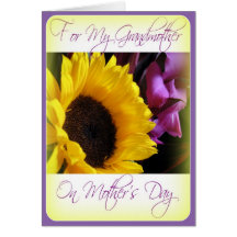 Mother's Day Card for Grandmother