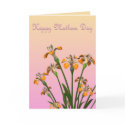 Mothers Day Card With Tiger Lilies