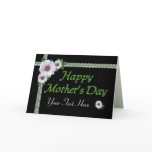 Mother's Day Card Zinnias