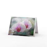 Mother's Day Christian Orchids Card