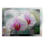 Mother's Day Christian Orchids Card