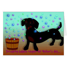 Mother's day coupon greeting cards