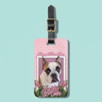 Mothers Day - English Bulldog - Cambridge luggage tags