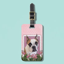 Mothers Day - English Bulldog - Cambridge luggage tags