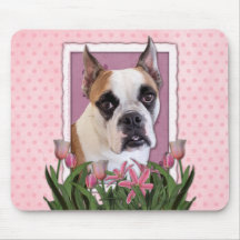 Mothers Day - English Bulldog - Cambridge Mouse Pad