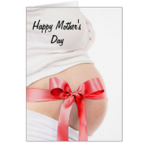 Mothers Day Expectant Mother Girl Cards