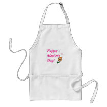 Mothers Day Flower Apron