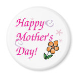 Mothers Day Flower Magnet