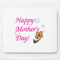 Mothers Day Flower Mouse Pad