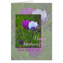 Mother's Day flowers, from Both of Us Greeting Card