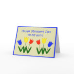Mother's Day for Aunt